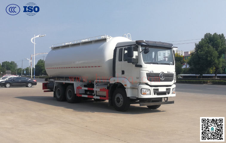 陜汽25-29方粉粒物料運(yùn)輸車(chē)