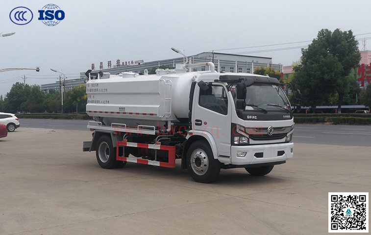 東風(fēng)多利卡4m3+2m3清洗吸污車