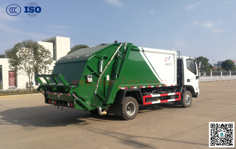 福田歐馬可8方壓縮垃圾車