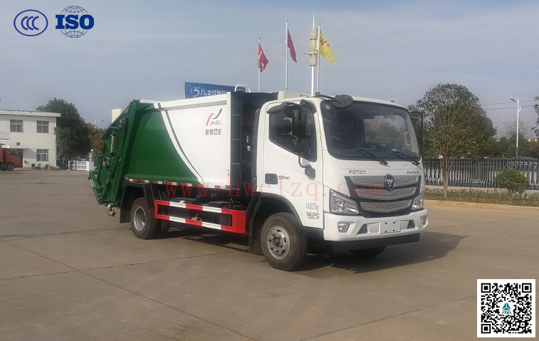 福田歐馬可8方壓縮垃圾車