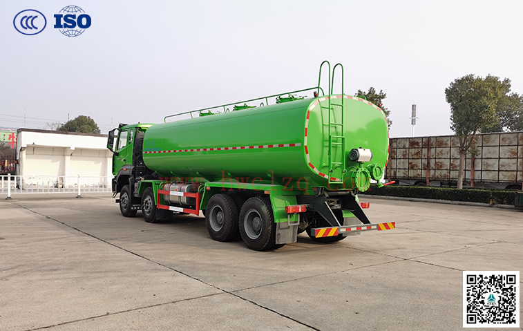 重汽豪沃25方泥漿罐車