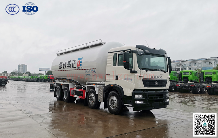 重汽HOWO 25-29方粉粒物料運(yùn)輸車