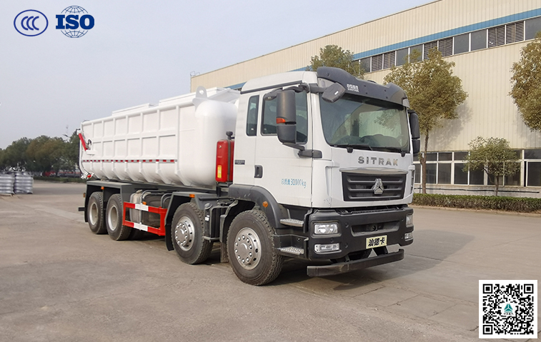 重汽汕德卡22方污泥運輸車