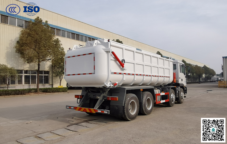 重汽汕德卡22方污泥運輸車